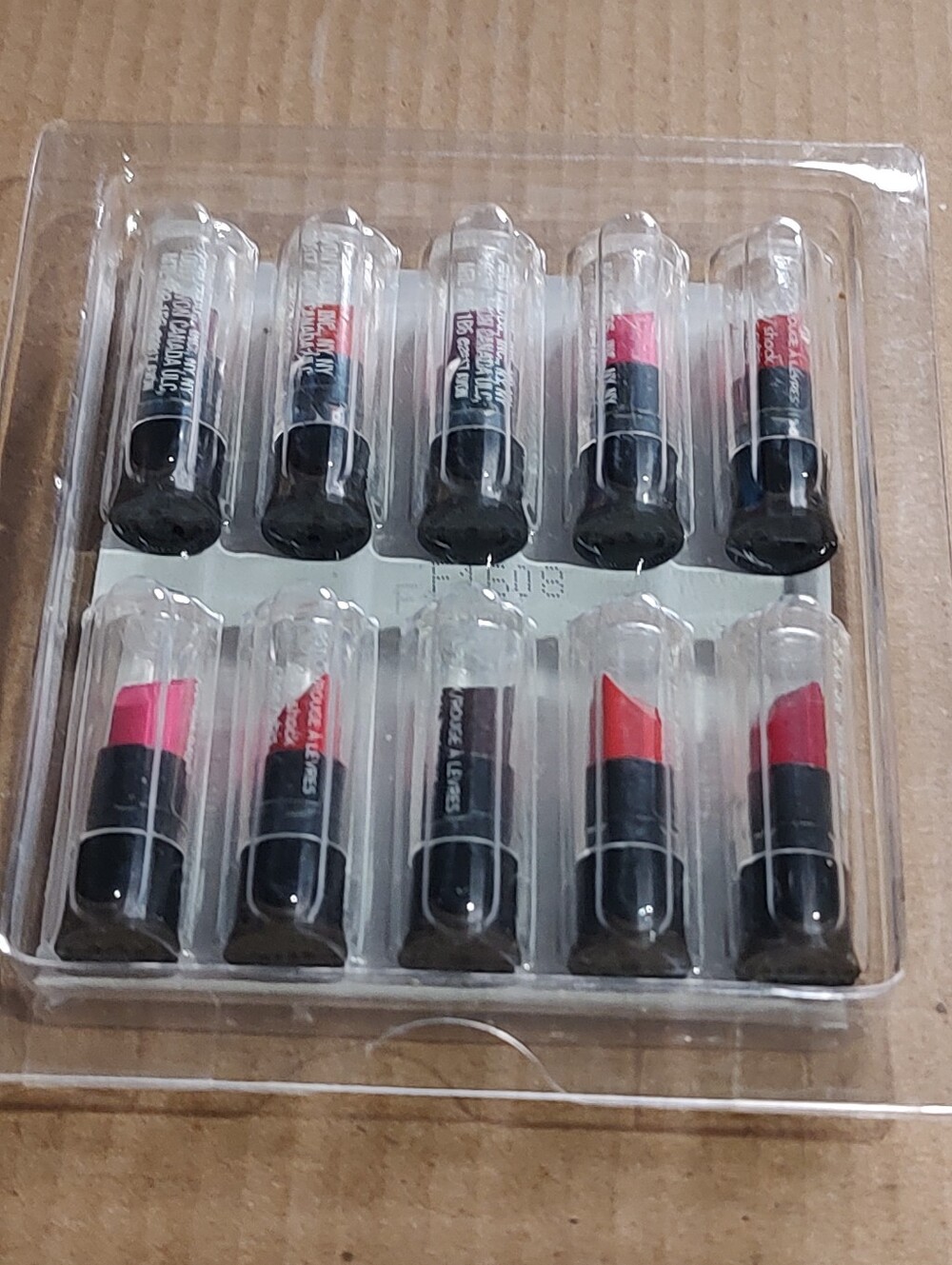 Vintage Avon True ColorBold 10 Lipsticks F1608 Samples 8887612160867 China
